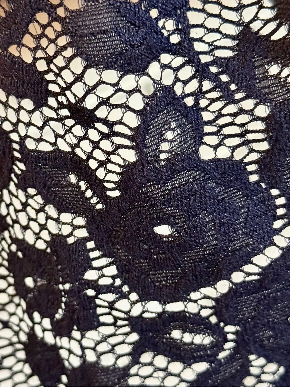Zunie Navy Lace Dress * Girls Size 10 * Sleeveless * Fully Lined